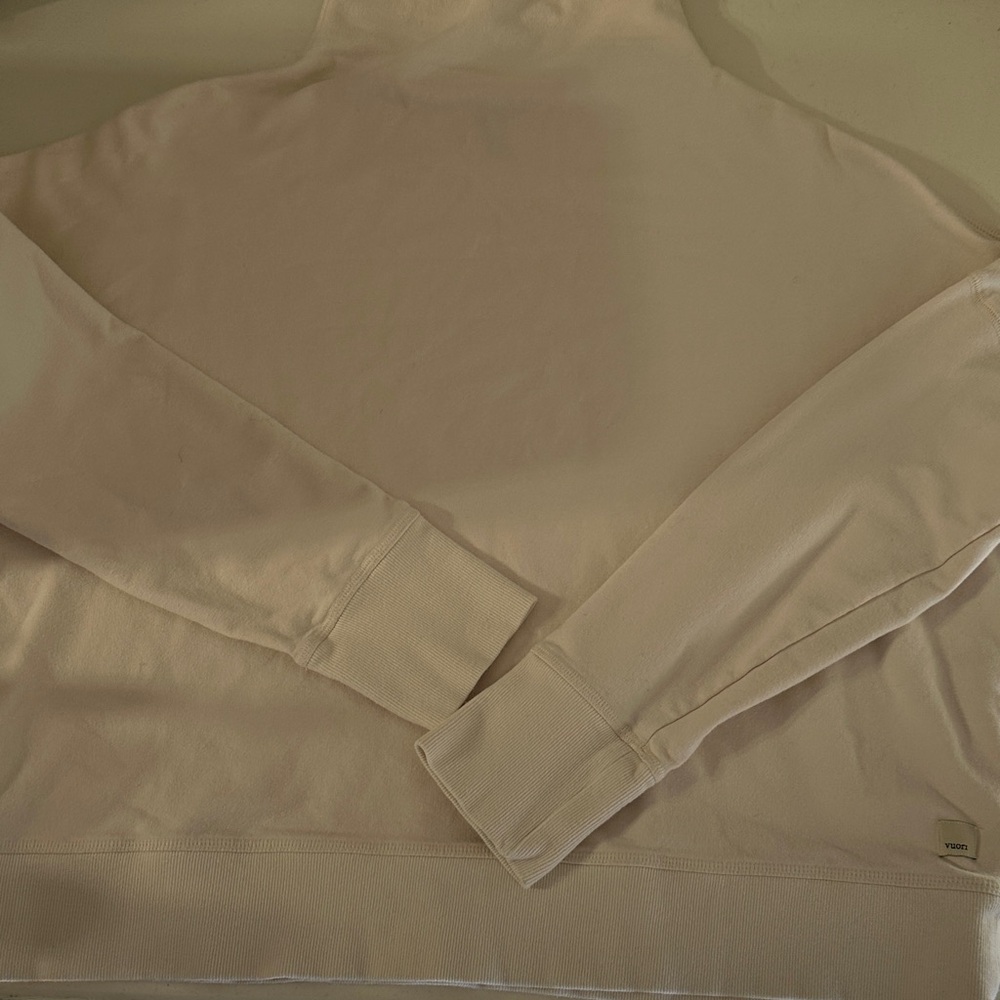 Vuori Light Beige Long Sleeve Tee
